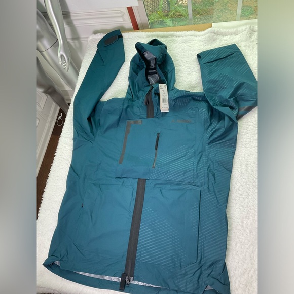 Adidas TERREX XPLORIC RAIN.RDY HIKING JACKET Mens Sz Xl - Picture 7 of 10